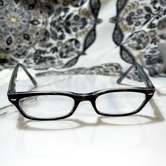 Ray-Ban Eyeglasses RB5150 5023 Tortoise Blue Rectangular Frames 50-19-135 - Picture 1 of 10